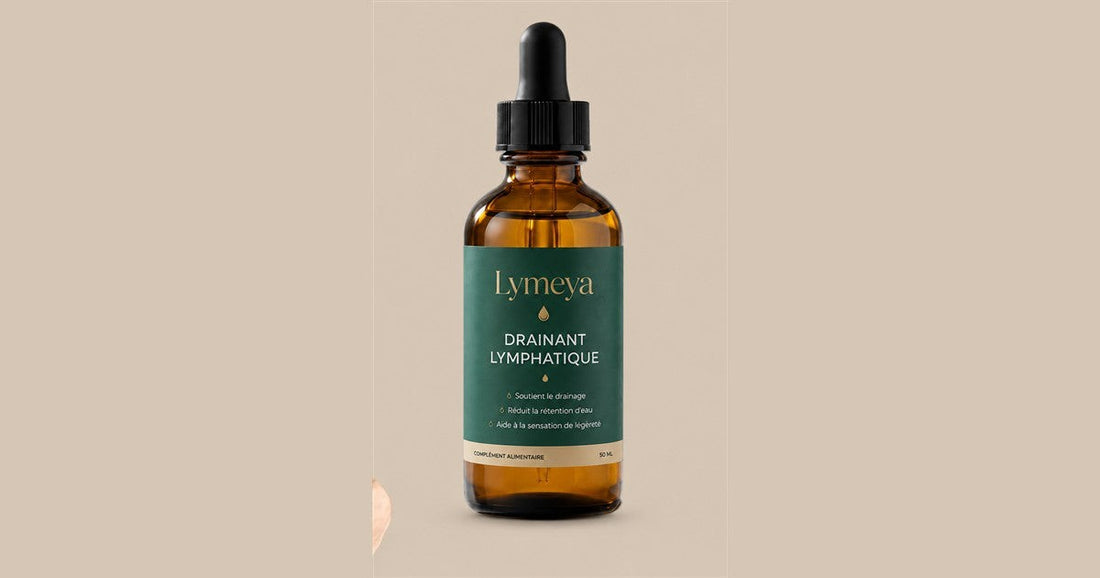 Lymeya avis : la fiche du drainant déclare la marque Lynae, et Lynae vend le même flacon 5 € moins cher
