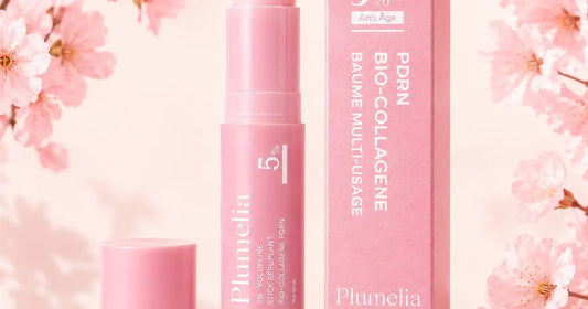 Plumelia avis : le même stick PDRN de 10 g se vend 29,90 € ailleurs, et toutes les fiches portent encore le nom d'une autre marque