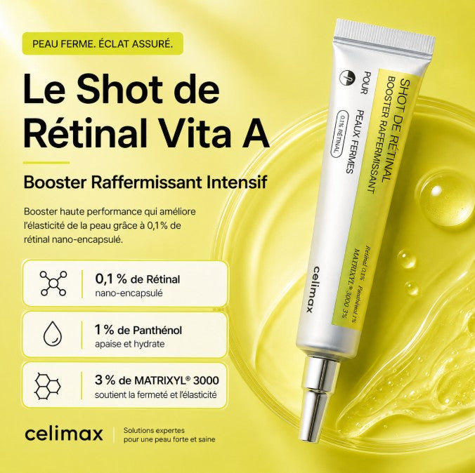 Texture légère du Celimax Retinal Shot