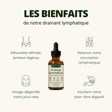 Drainant lymphatique naturel GlowChicParis