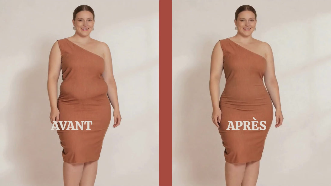 Culotte gainante post-partum portée, vidéo
