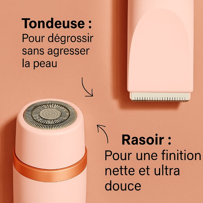 Rasoir bikini 2-en-1